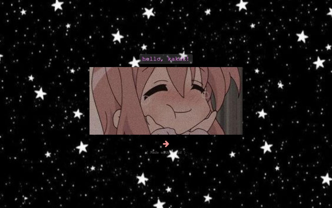 Carrd profile picture for @mycrush